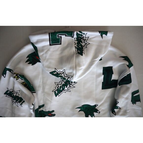 Lacoste SF9215-51-001 Women's Sz 36 US 4/S White Oversized Fleece Hoodie - Picture 11 of 13